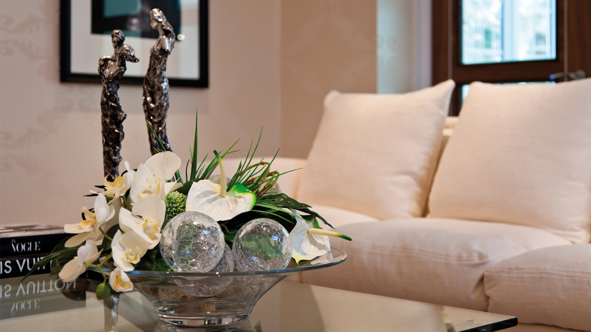 Coffee Table - Enchanted Floral Design